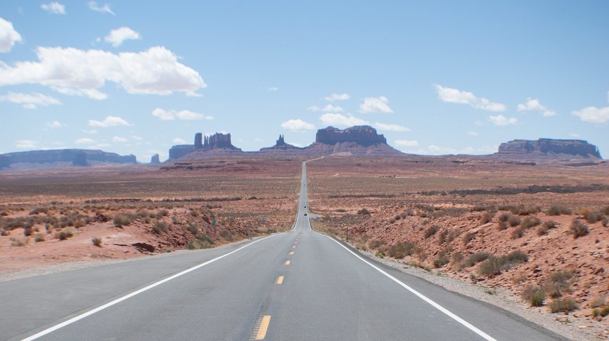 Forrest Gump road